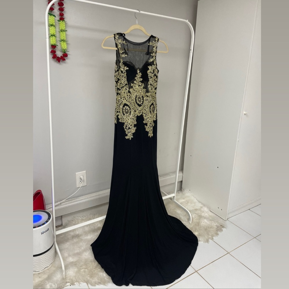 Black & Gold Dress